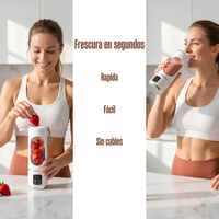 Frescura en segundos, rápida, fácil y sin cables